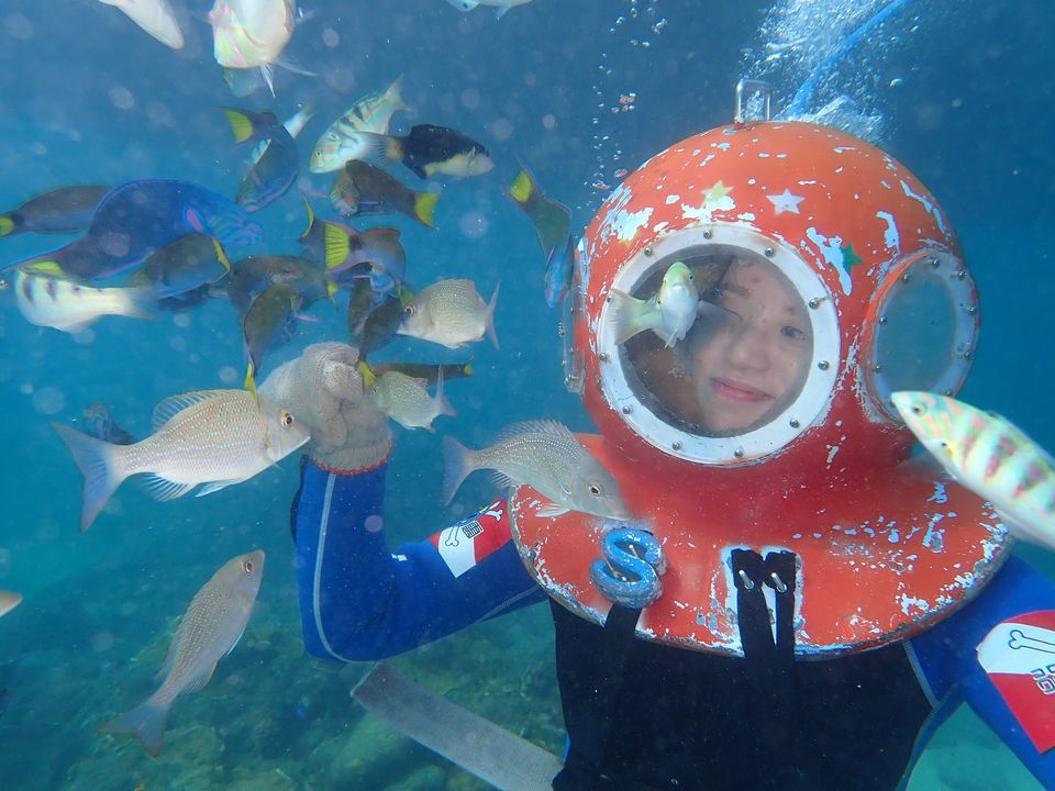 澎湖旅遊-海底漫步(漫步、浮潛)